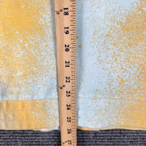 Adidas Originals Spray Paint All Over Print Full Zip Hoodie Blue Yellow S Womens - Picture 9 of 11